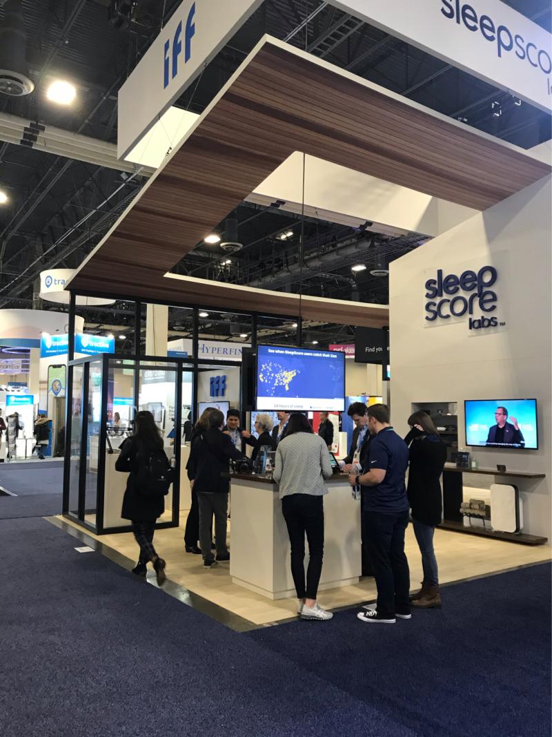 SleepScore Labs attends CES 2020 in Las Vegas, Nevada 760 Display